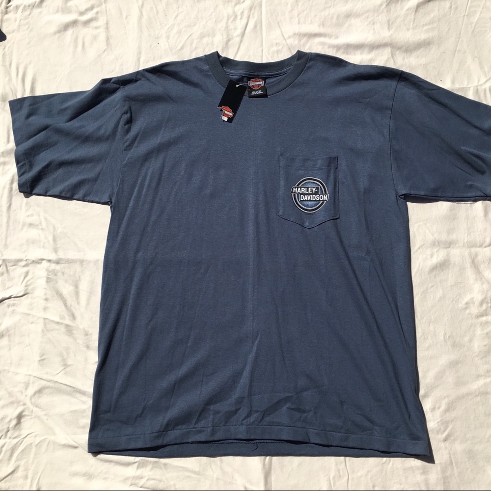 NWT Harley Davidson blue short sleeve Blaine, MN